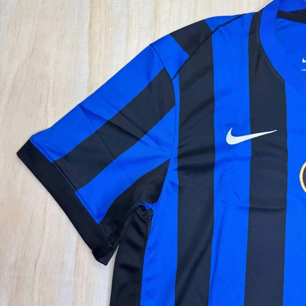 NEW Inter Milan Nike 2024/2025 Stadium Home Soccer Jersey Sz XL Mens